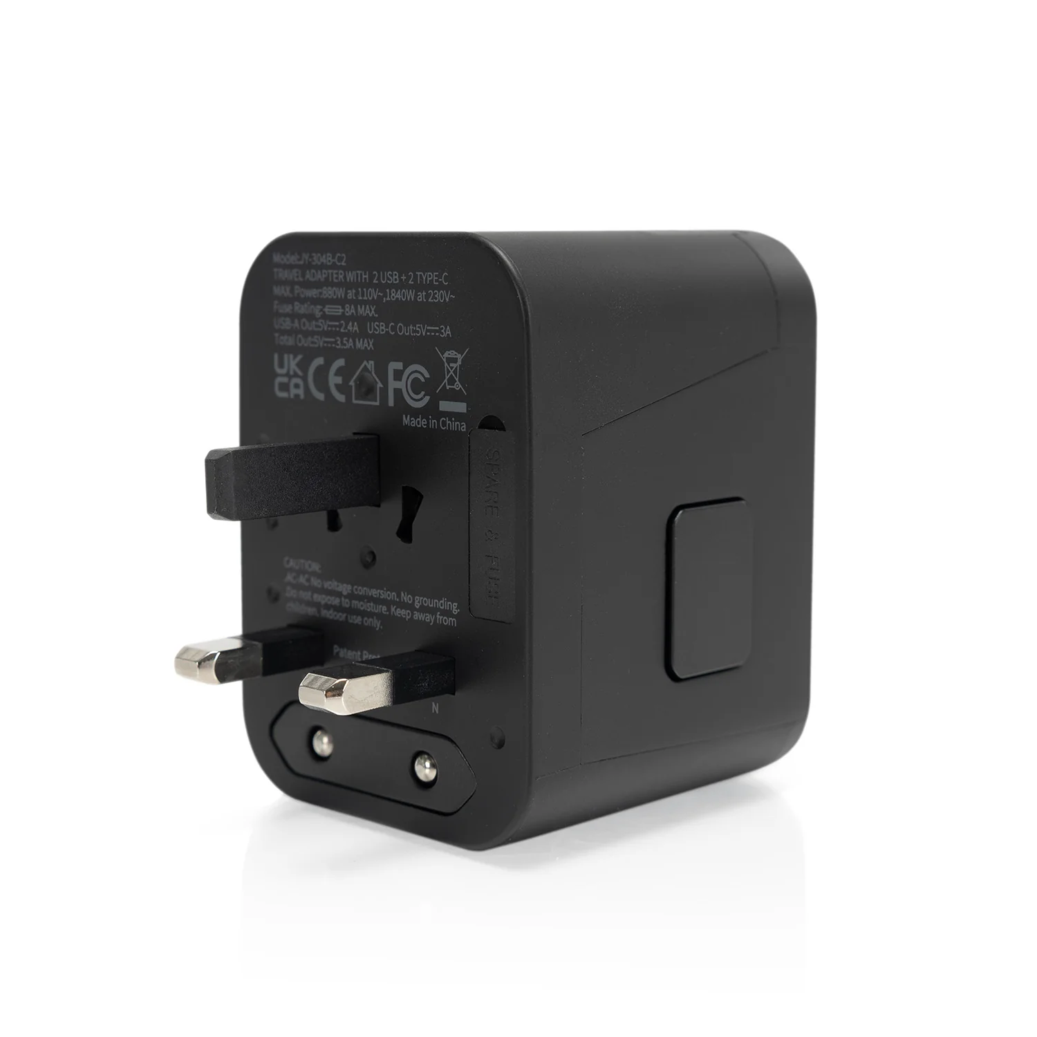 All-in-One Super ELITE® Travel Adapter - with USB - Image 10