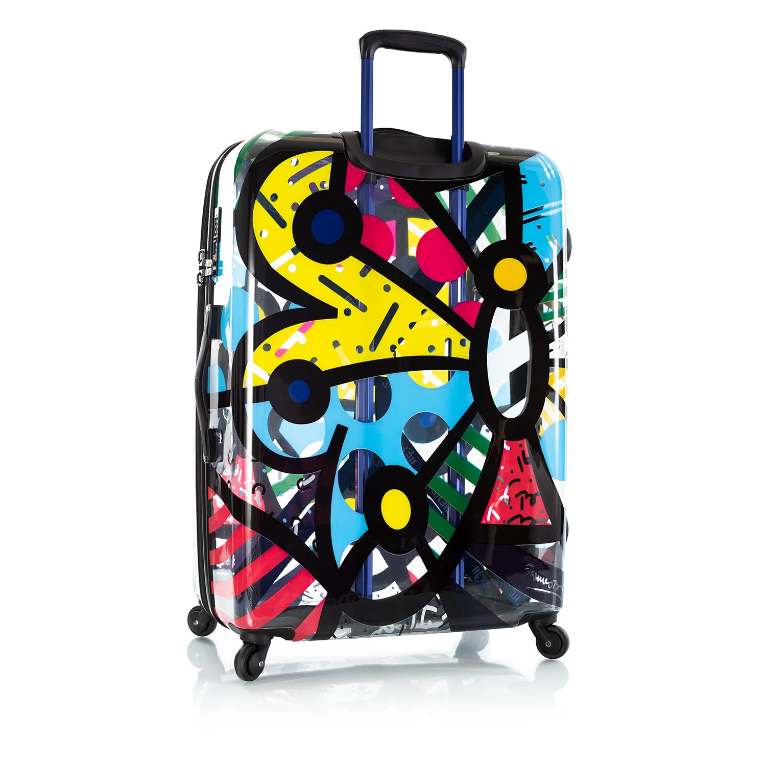 Britto - Butterfly Transparent 3 Piece Luggage Set - Image 12
