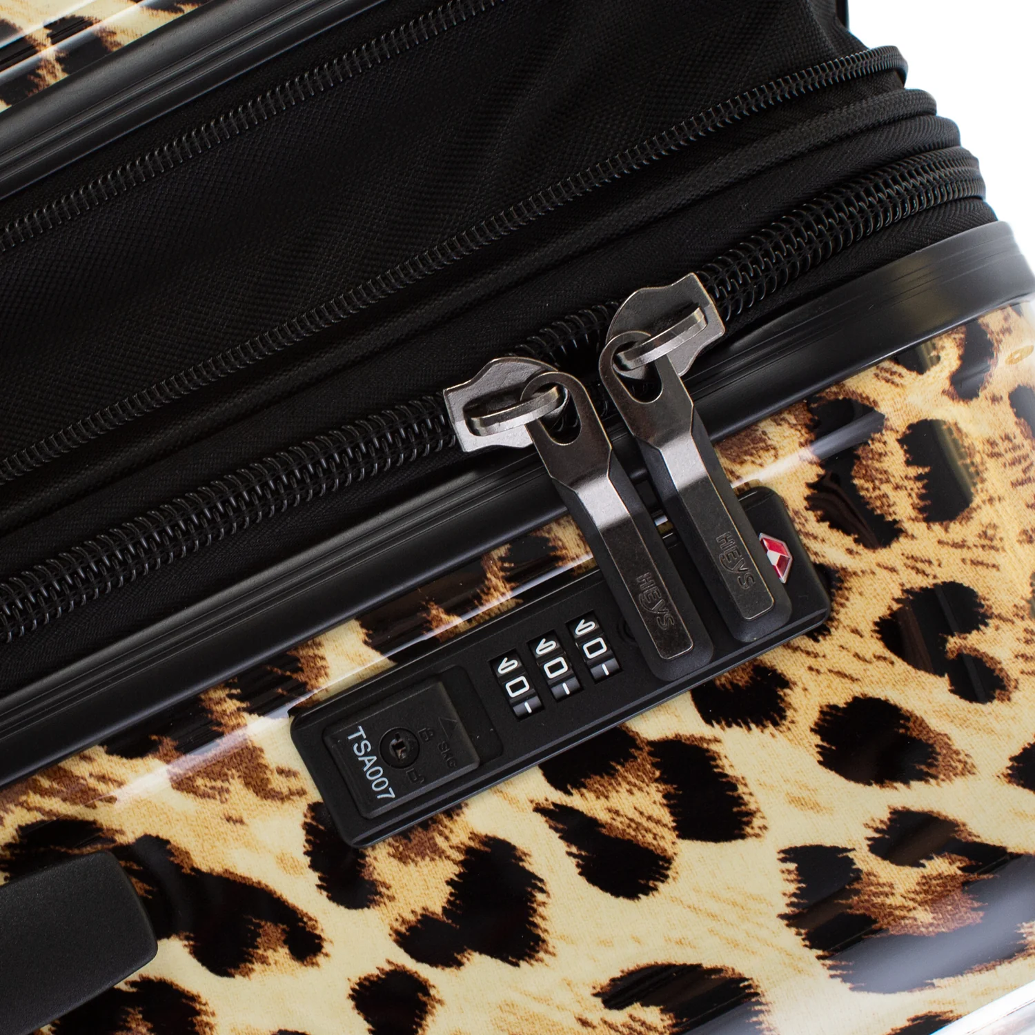 Brown Leopard Fashion Spinner® 21 Inch Carry-On Luggage - Image 9