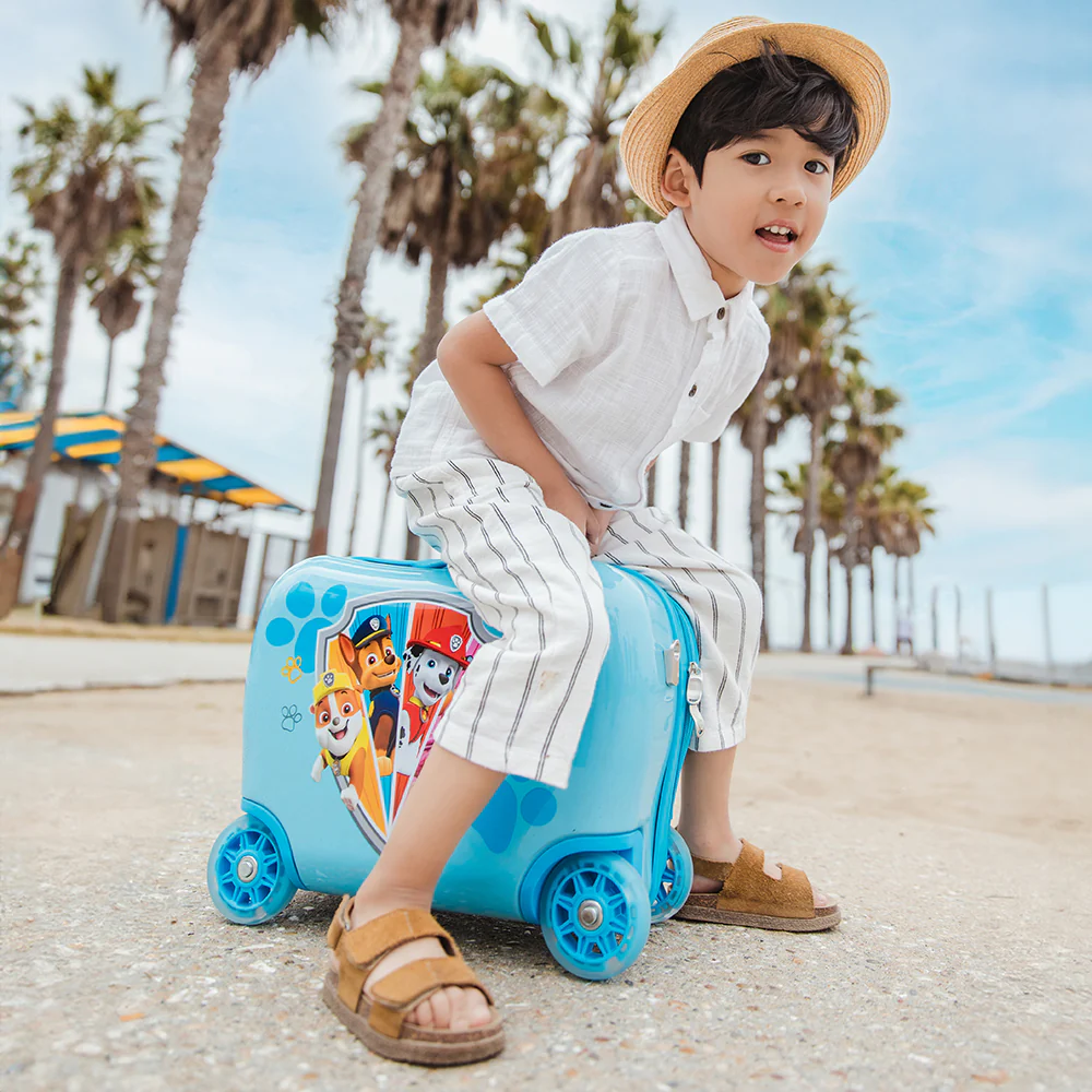 Kids Ride-on Luggage - Paw Patrol (NL-HSRL-RO-PL02-23AR) | Light up Wheels - Image 5