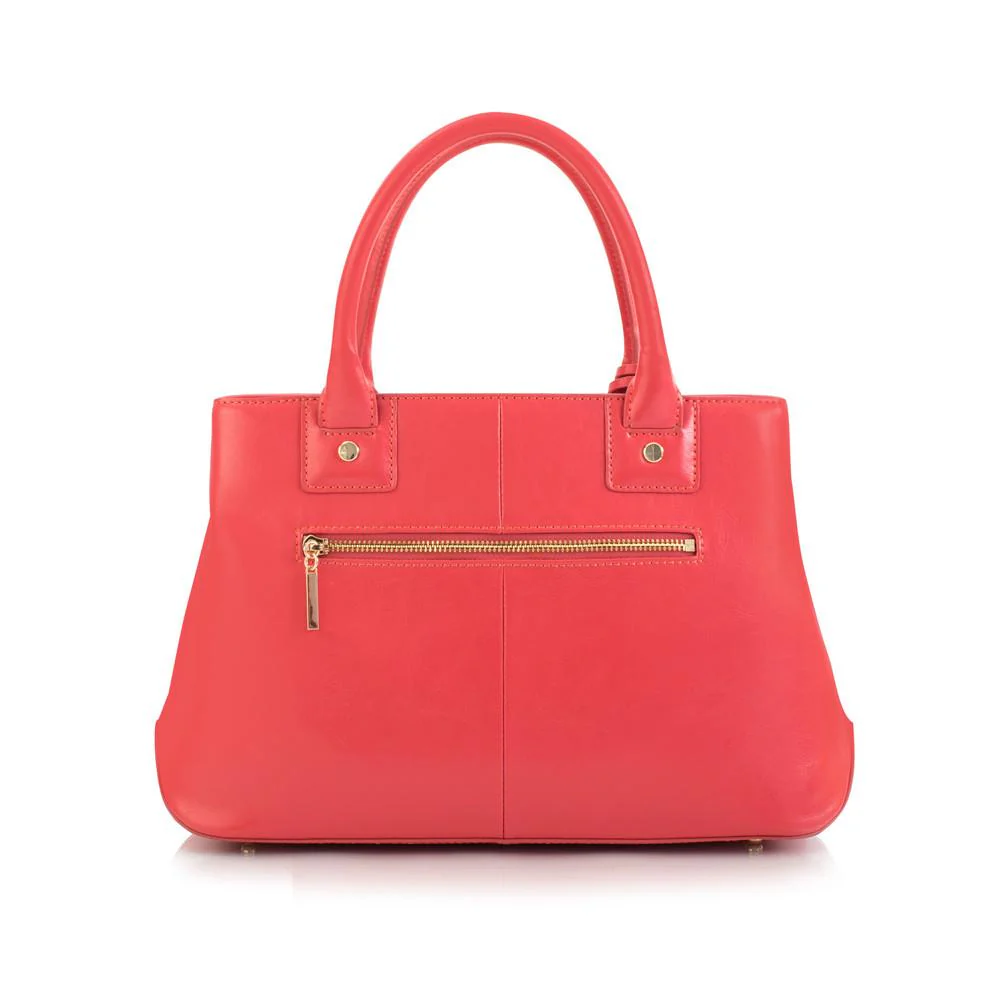 Maui Bay Satchel w.Tassel Detail - Watermelon - Image 4