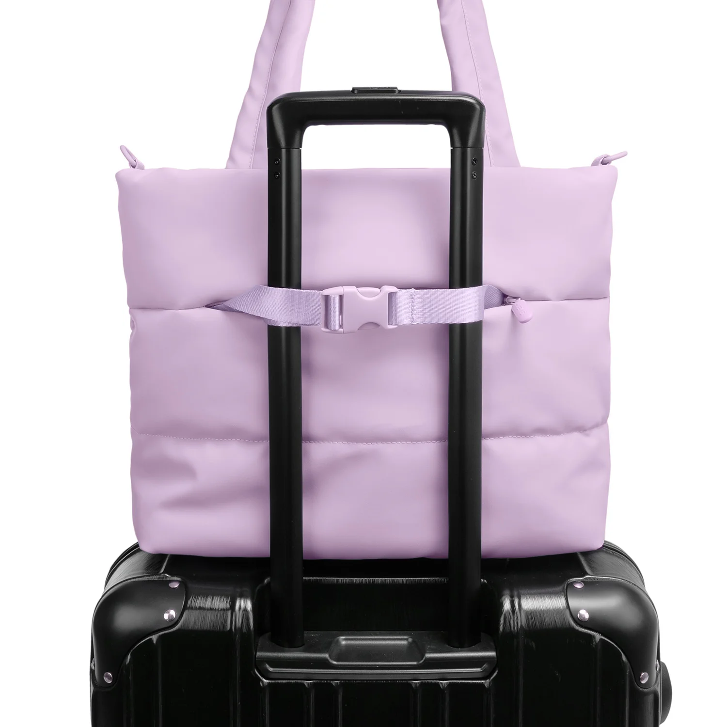 The Puffer Tote Bag - Lavender - Image 7