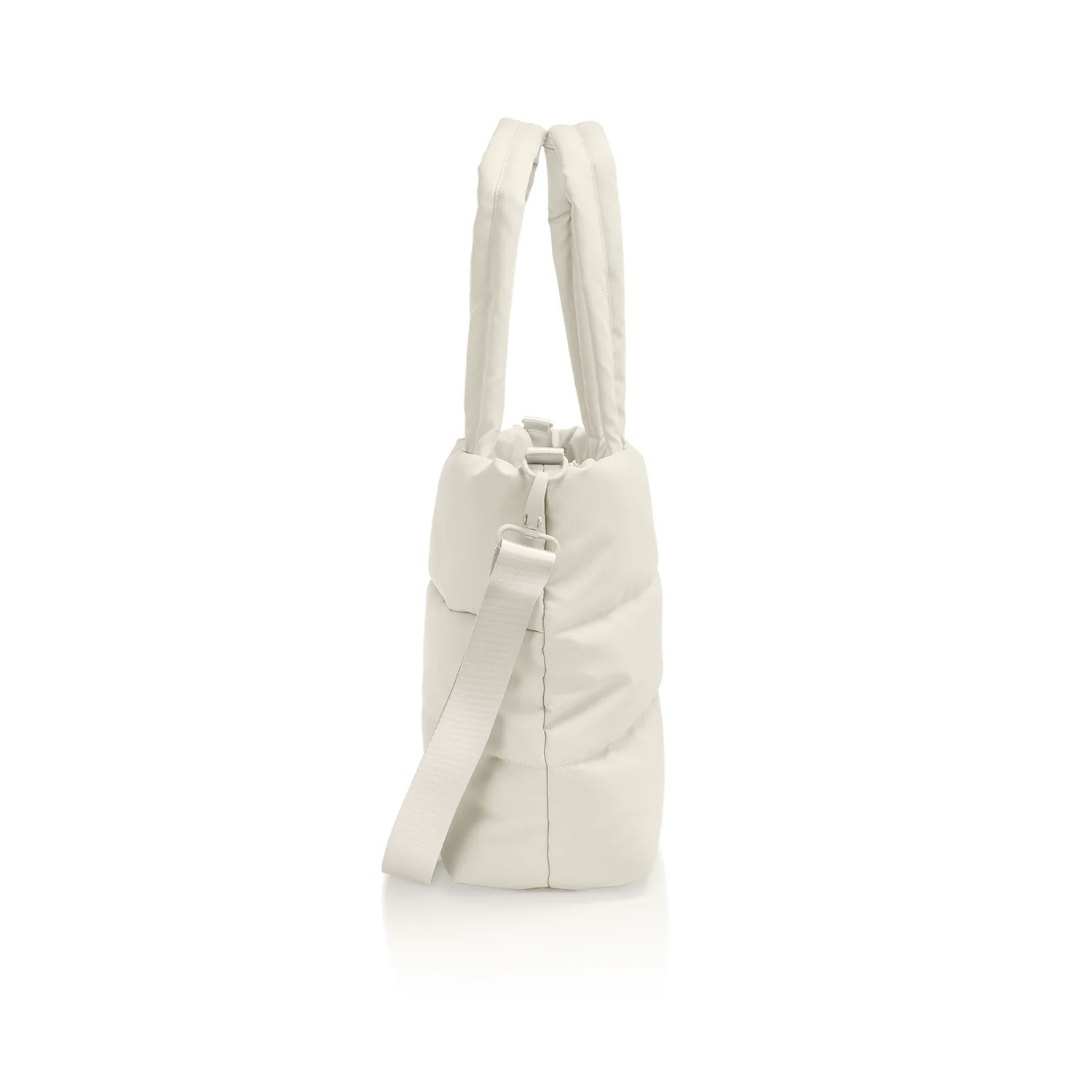 The Puffer Tote Bag - Off White - Image 12